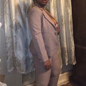 Pinstripe Amanda Smith Suit